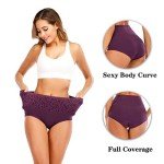 Senllori Plus Size High Waist Cotton Underwear