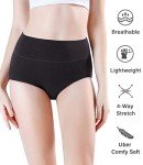 Wirarpa Women's High Waist Soft Briefs 4 Pack