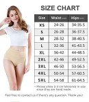 Wirarpa Women's High Waist Soft Briefs 4 Pack