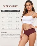 Levao Women's High Waist Seamless No Show Briefs