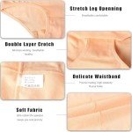 Forllori Women's Cotton High Waist Briefs - 5 Pack