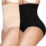 High Waisted Tummy Control Shapewear Thong