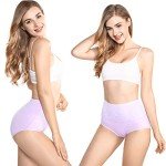 Kinyanco 5-Pack Women's High Waist Control Panties