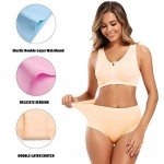 Molasus Women's High Waist Cotton Postpartum Underwear