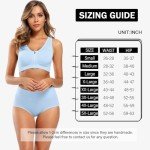 Molasus Women's High Waist Cotton Postpartum Underwear