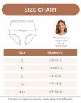 INNERSY Women's Ultra High Waist Cotton Briefs 4-Pack
