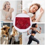 APRSEA Women's Lace High Rise Hipster Panties 6 Pack