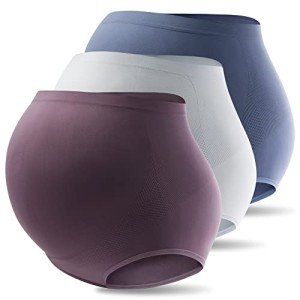 Mama Cotton High Waist Maternity Briefs - 3 Pack