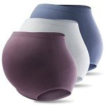 Mama Cotton High Waist Maternity Briefs - 3 Pack
