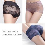 BLKDOTS Women’s High Waist Lace Briefs – 6 Pack