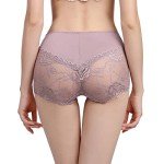BLKDOTS Women’s High Waist Lace Briefs – 6 Pack