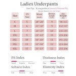 CINVIK Women's High Waist Lace No Show Panties 6-Pack