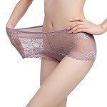 BLKDOTS Women’s High Waist Lace Briefs – 6 Pack