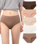 Bamboo Cool Women's Mid Waisted Briefs (5 Pack)