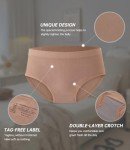 Bamboo Cool Women's Mid Waisted Briefs (5 Pack)