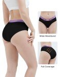 INNERSY Women's Cotton Hipster Panties 6-Pack