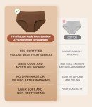 Bamboo Cool Women's Mid Waisted Briefs (5 Pack)