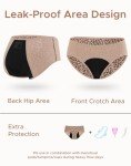 INNERSY Women's Cotton Period Hipster Panties - 3 Pack