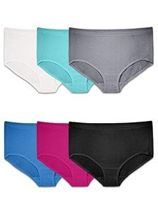Fruit of the Loom Women's Breathable Panties 6-Pack