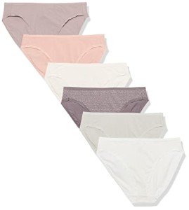 Amazon Essentials Women's Ditsy High Leg Briefs Pack