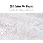 LYYTHAVON Women's Soft Cotton Briefs 5-Pack