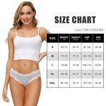 LYYTHAVON Women's Soft Cotton Briefs 5-Pack