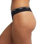 Hanes Women's Cotton Stretch Thong Panties 6-Pack