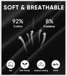 MIOTAN Women's High Waisted Tummy Control Briefs 5 Pack