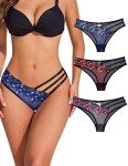 Avidlove Low Rise Bikini Underwear Pack for Women