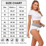 High Waisted Cotton Briefs for Women - 5 Pack