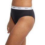 Hanes Women's Cotton Stretch Hi-Cut Panties 6-Pack