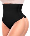 Women's High Waisted Thong Shapewear - 2 Pack