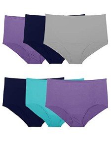 Fruit of the Loom Women's 6 Pack Microfiber Briefs