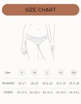 INNERSY Women's Cotton Hipster Briefs 6-Pack