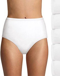 Hanes Women's 6-Pack Comfort Cotton Briefs - White