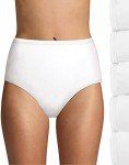 Hanes Women's 6-Pack Comfort Cotton Briefs - White