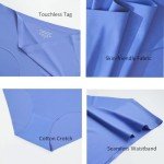 Ayshie Women's Seamless Ice Silk Briefs - 6 Pack