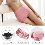 High Waisted Cotton Boy Shorts - 4 Pack