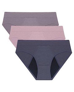 Neione Breathable Period Hipster Underwear 3 Pack