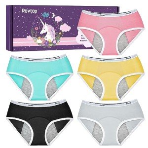 Rovtop Leak Proof Period Underwear for Girls