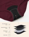 INNERSY Women's Heavy Flow Leakproof Period Underwear 3-Pack