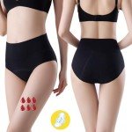 High Waisted Cotton Period Underwear for Women