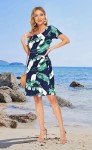 AUSELILY Women's Casual Swing Dress with Pockets