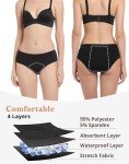 OEIOEI Women's Breathable Heavy Flow Period Underwear 3 Pack