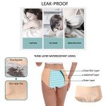 FEOYA Women's Leak-Proof Period Underwear - 4 Pack
