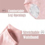 Girls' Cotton Leak-Proof Period Underwear 4-Pack