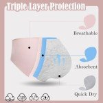 Girls' Cotton Leak-Proof Period Underwear 4-Pack