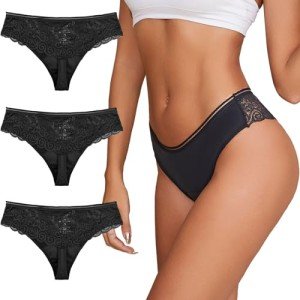Lace Leak-Proof Thong Period Underwear for Women