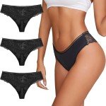Lace Leak-Proof Thong Period Underwear for Women