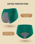PULIOU High Waisted Menstrual Panties 3 Pack